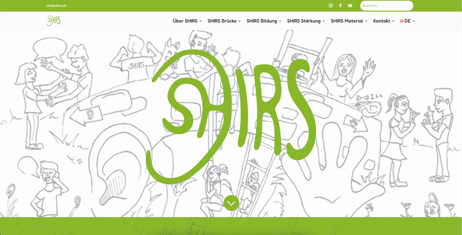 SHIRS Webseite